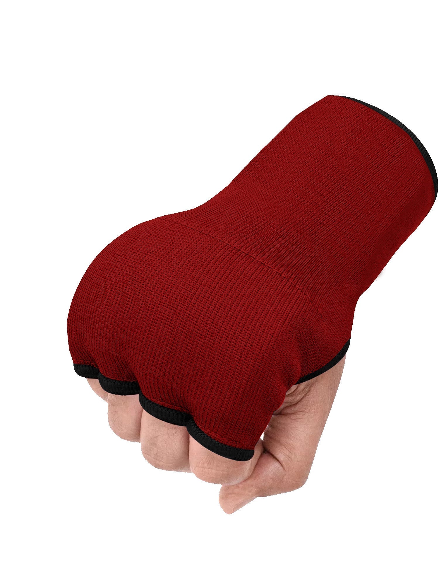 Single Right Hand Premium Quality Gloves-Red with Black-LV466