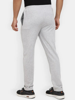 Slazenger Straight Fit Fleece Trouser For Men-Grey Melange-SP203/RT2112