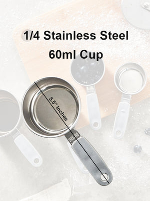 Stainless Steel 1/4 Cup 60ml-BE3039/BR14788