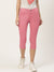 Stooker Cotton Denim Capri For Women-Pink-BE1270/BR13514