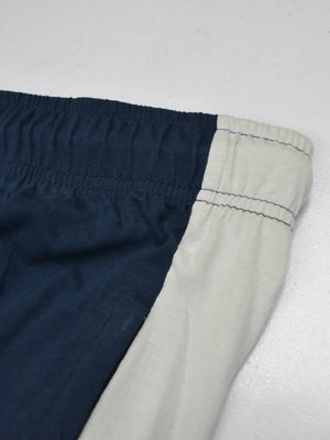 Summer Single Jersey Slim Fit Trouser For Men-Navy With Grey Stripe-SP116