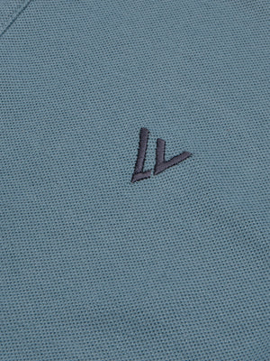 LV Summer Polo Shirt For Men-Bond Blue-BE728/BR12979