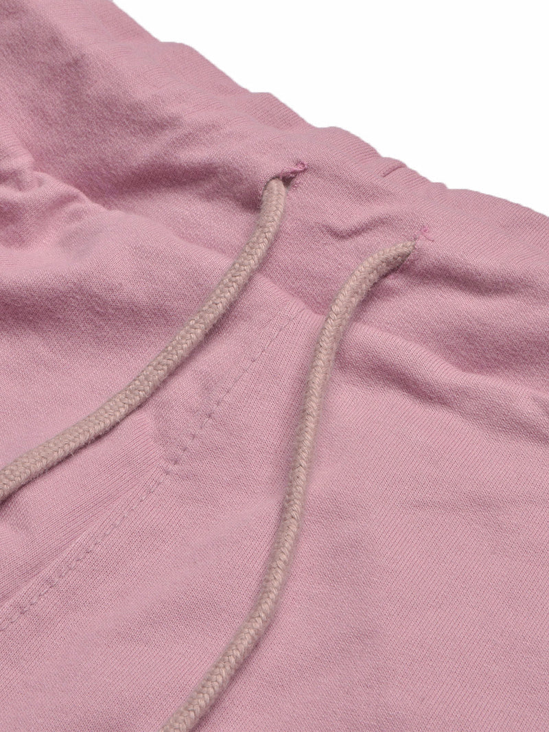 Summer Jersey Slim Fit Bermuda Short For Men-Light Purple with Stripes-BE994/BR13238