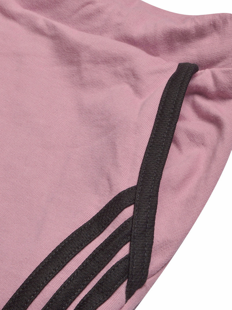 Summer Jersey Slim Fit Bermuda Short For Men-Light Purple with Stripes-BE994/BR13238