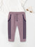 Summer Jersey Terry Slim Fit Short For Kids-Dark Tea  Pink with Navy Stripes-BE976