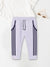 Summer Jersey Terry Slim Fit Short For Kids-Light Purple with Navy Stripes-BE981