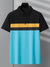 NXT Summer Polo Shirt For Men-Sky with Black-BE680/BR12933