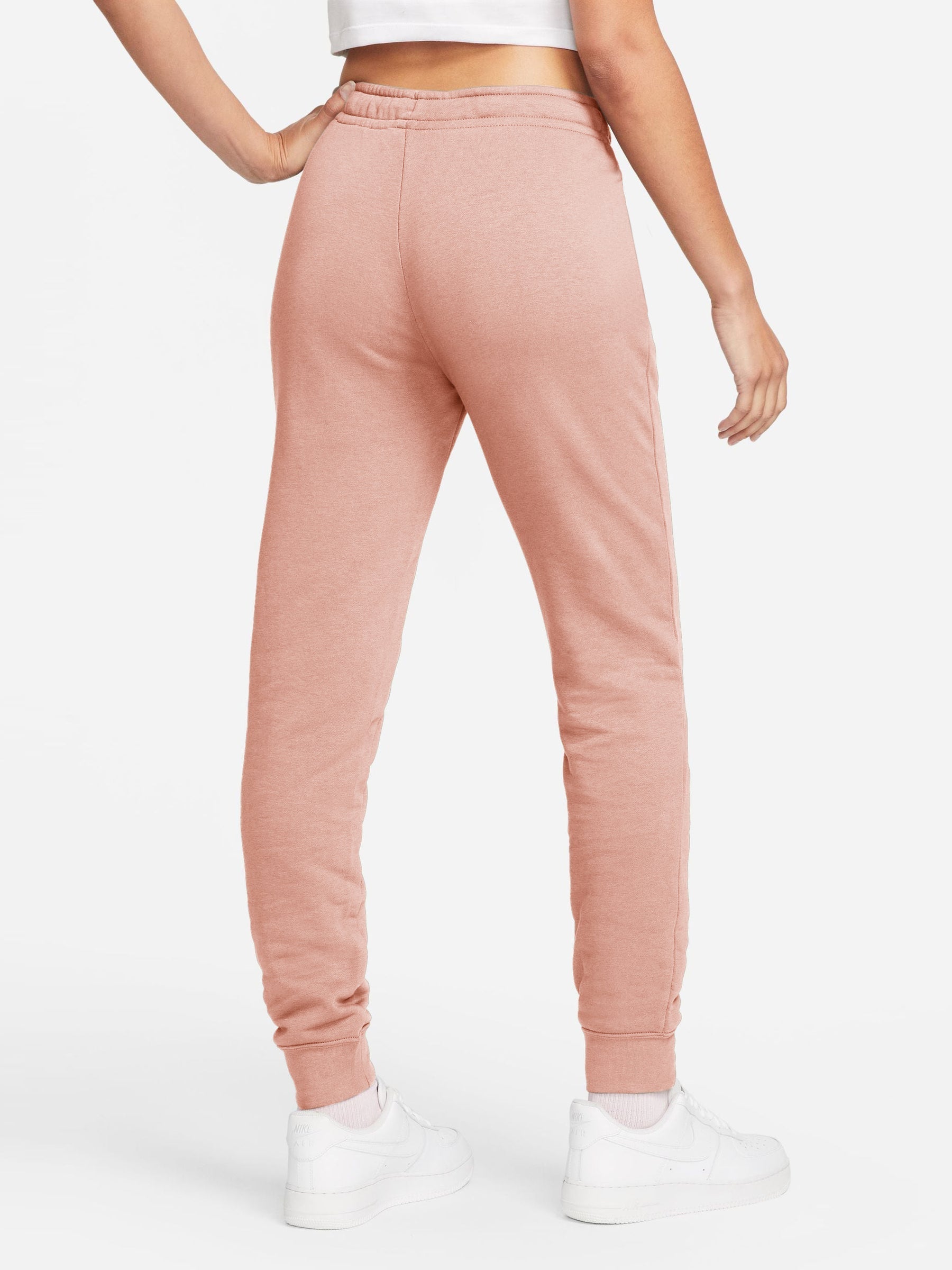 NK Terry Fleece Jogger Trouser For Ladies-Peach-BE2192/BR14315