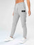 NK Terry Fleece Slim Fit Trouser For Ladies-Grey Melange-SP529/RT2145