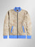 Quilted Zipper Baseball Jacket For Kids-Light Skin with Blue-BE120/BR932