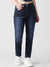 TU Jeans Denim For Women-Dark Blue Faded-BE1308