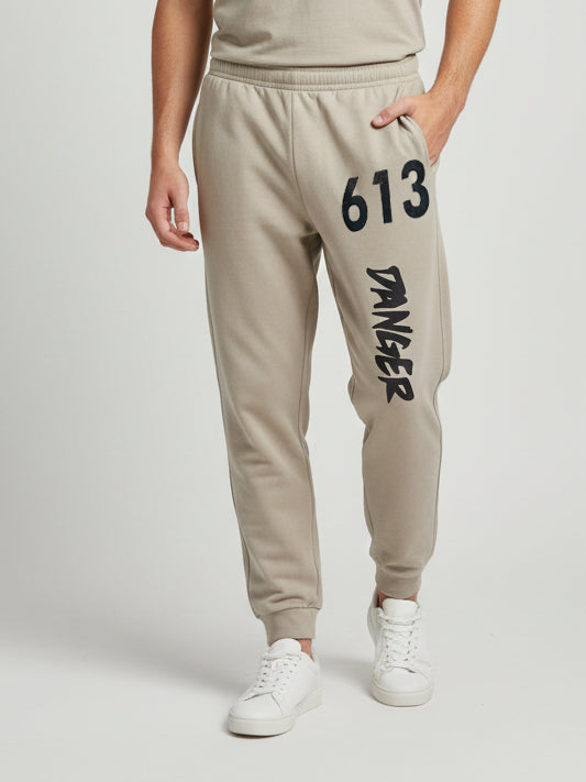 Stylish Terry Fleece Trouser For Men-Skin Melange-UFS03