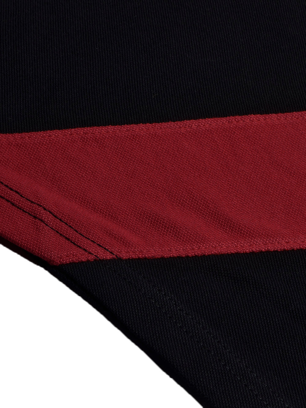 U.S Polo Assn. Summer Polo Shirt For Men-Olive with Black & Red Panel-BE831/BR13070