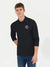 NXT P.Q Long Sleeve Polo Shirt For Men-Navy-SP2356