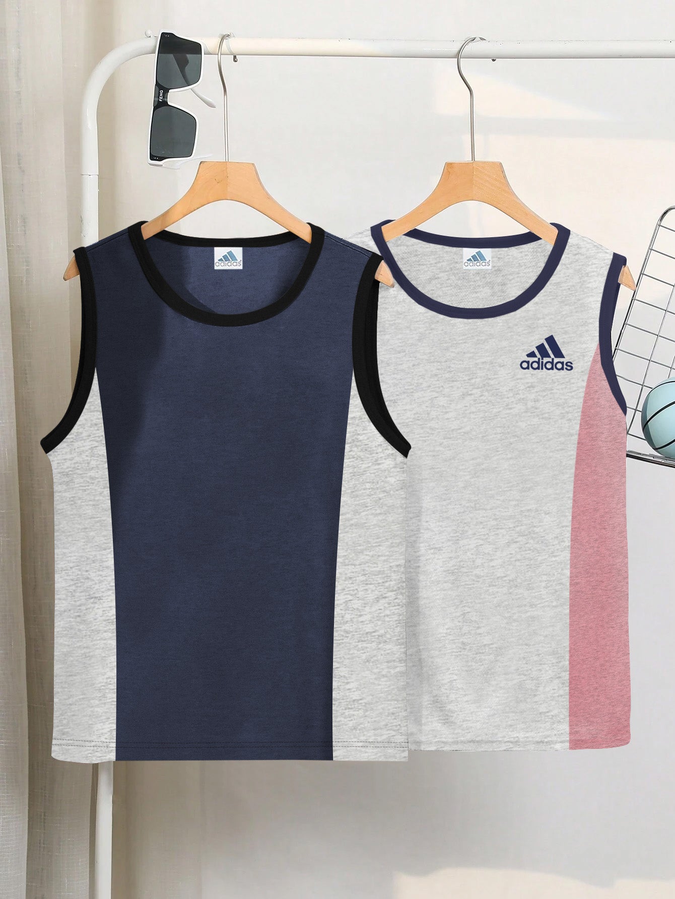 Pack Of 2 ADS Single Jersey Sleeveless T Shirt For Kids-BE3238