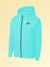 NK Fleece Zipper Hoodie For Men-Sky Blue-SP755