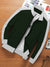 NXT Terry Fleece Zipper Mock Neck Jacket For Men-Green with Grey Melange-SP3421