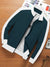 NXT Terry Fleece Zipper Mock Neck Jacket For Men-Persian Blue with White-SP3415