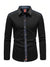 Oxygen Premium Slim Fit Casual Shirt For Men-Black-SP2480