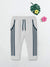 Summer Jersey Terry Slim Fit Short For Kids-Grey Melange with Navy Stripes-SP1879/RT2474