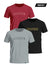 Pack Of 3 Single Jersey Tee Shirt For Men-BE2030/BR14159