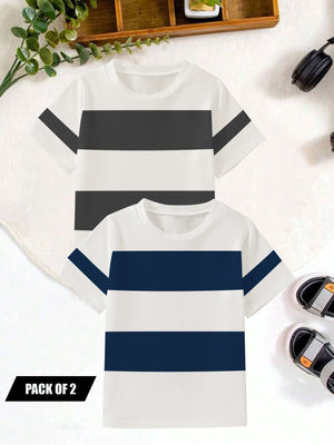 Pack Of 2 Single Jersey Tee Shirt For Kids