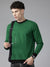 Upgrade Fashion Fleece Funky Style Sweatshirt For Men-Green with Black-BE2365