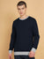 Upgrade Fashion Terry Fleece Funky Style Sweatshirt For Me-Navy with Grey-BE2535