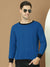 Upgrade Fashion Terry Fleece Funky Style Sweatshirt For Men-Dark Blue with Black-BE2543