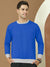 Upgrade Terry Fleece Funky Style Sweatshirt For Men-Light Blue with Grey-BE2512