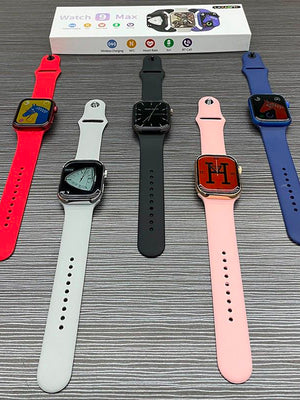 WATCH 9 MAX SERIES 9 SMARTWATCH (2.19 INCH IPS) 22MM STRAP NAVY WITH LAXASFIT APP-BE1861/BR14030