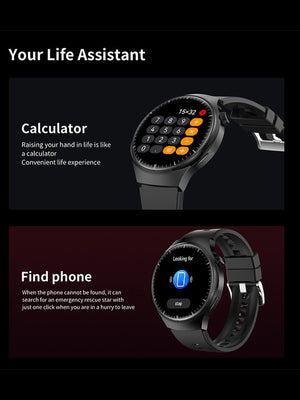 Watch 4 Pro Suit Smartwatch With 7 Straps High Definition Color Screen Healthy Monitoring Custom Dial With Hiwatchpro App-BE1889/BR14038