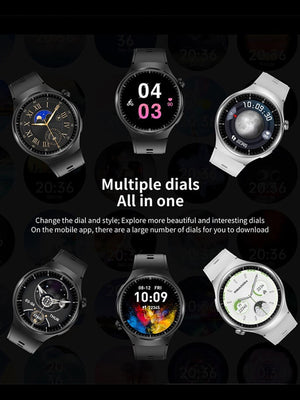 Watch 4 Pro Suit Smartwatch With 7 Straps High Definition Color Screen Healthy Monitoring Custom Dial With Hiwatchpro App-BE1889/BR14038