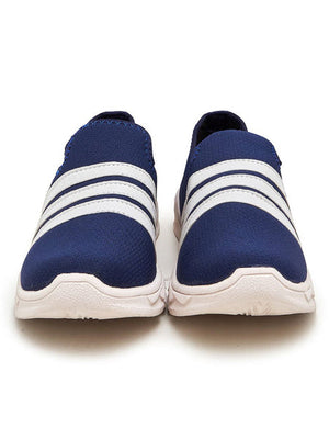 Men Plock Stripe Style Jogger Shoes-BR221