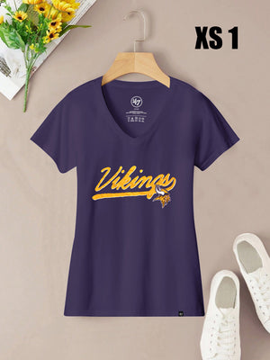 47 Summer V Neck T Shirt For Women-BE1716