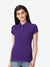 NXT Summer P.Q Polo Shirt For Women-Dark Purple-SP3253