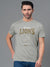 47 Single Jersey Crew Neck Tee Shirt For Men-Slate Grey with Print-SP1655/RT2395
