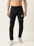 Zalaan Slim Fit Summer Trouser For Men-Black Shine-SP2478