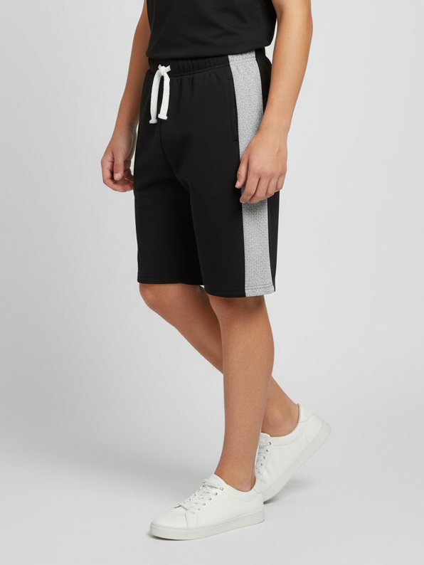 Ads Summer Short For Kids-Black-NSK38