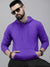 Louis Vicaci Fleece Pullover Hoodie For Men-Purple-BR846
