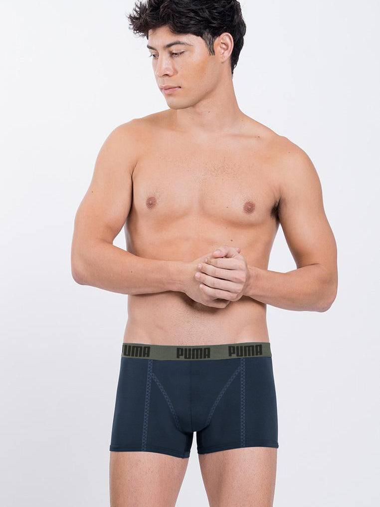 Puma Boxer Shorts For Men-Dark Navy-RT2540 - Main Image