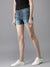 NXT Denim Short For Ladies-Blue Faded-SP2400