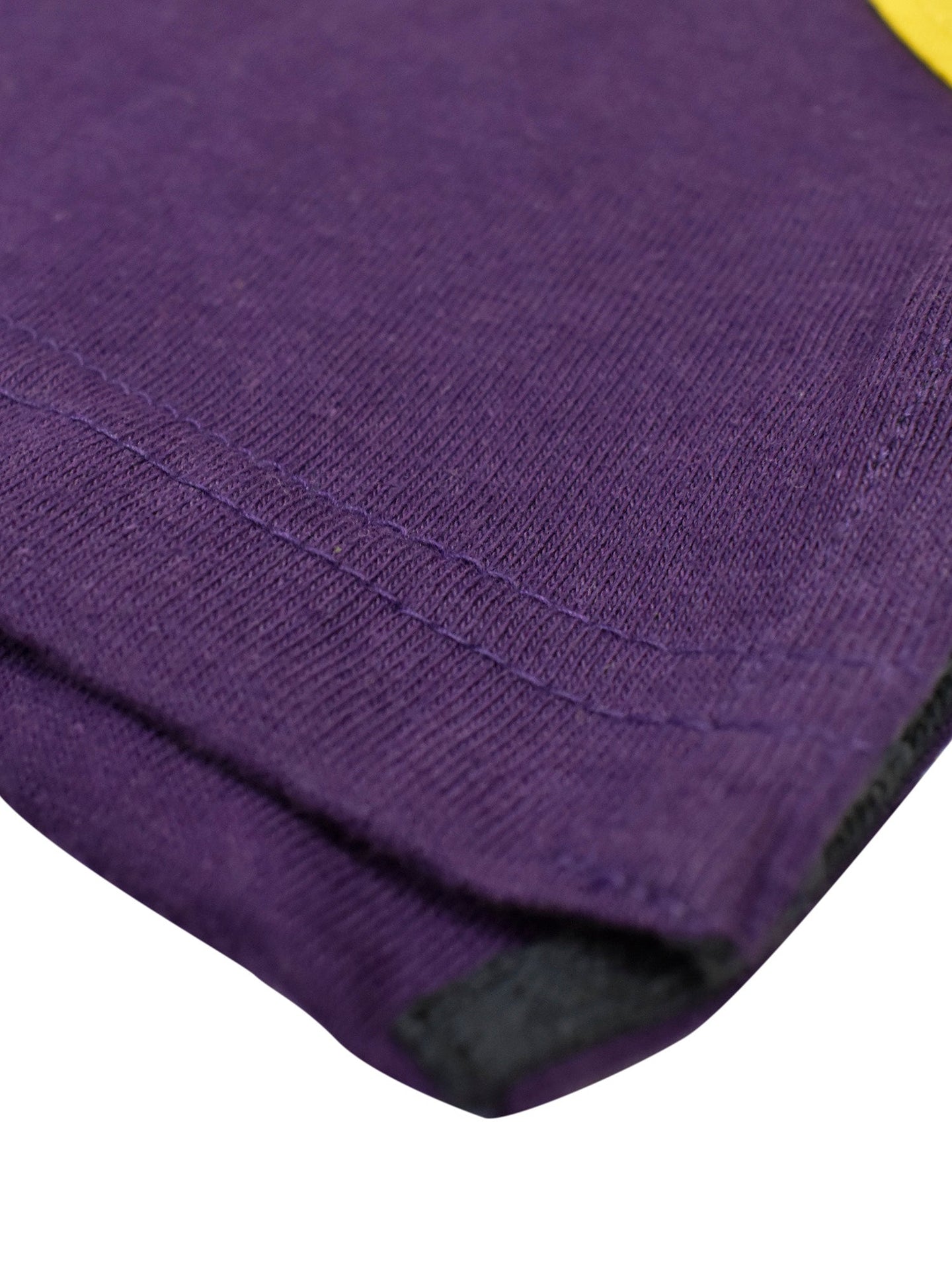 Champion Single Jersey Polo Shirt For Kids-Purple & Yellow with White-SP1681/RT2403