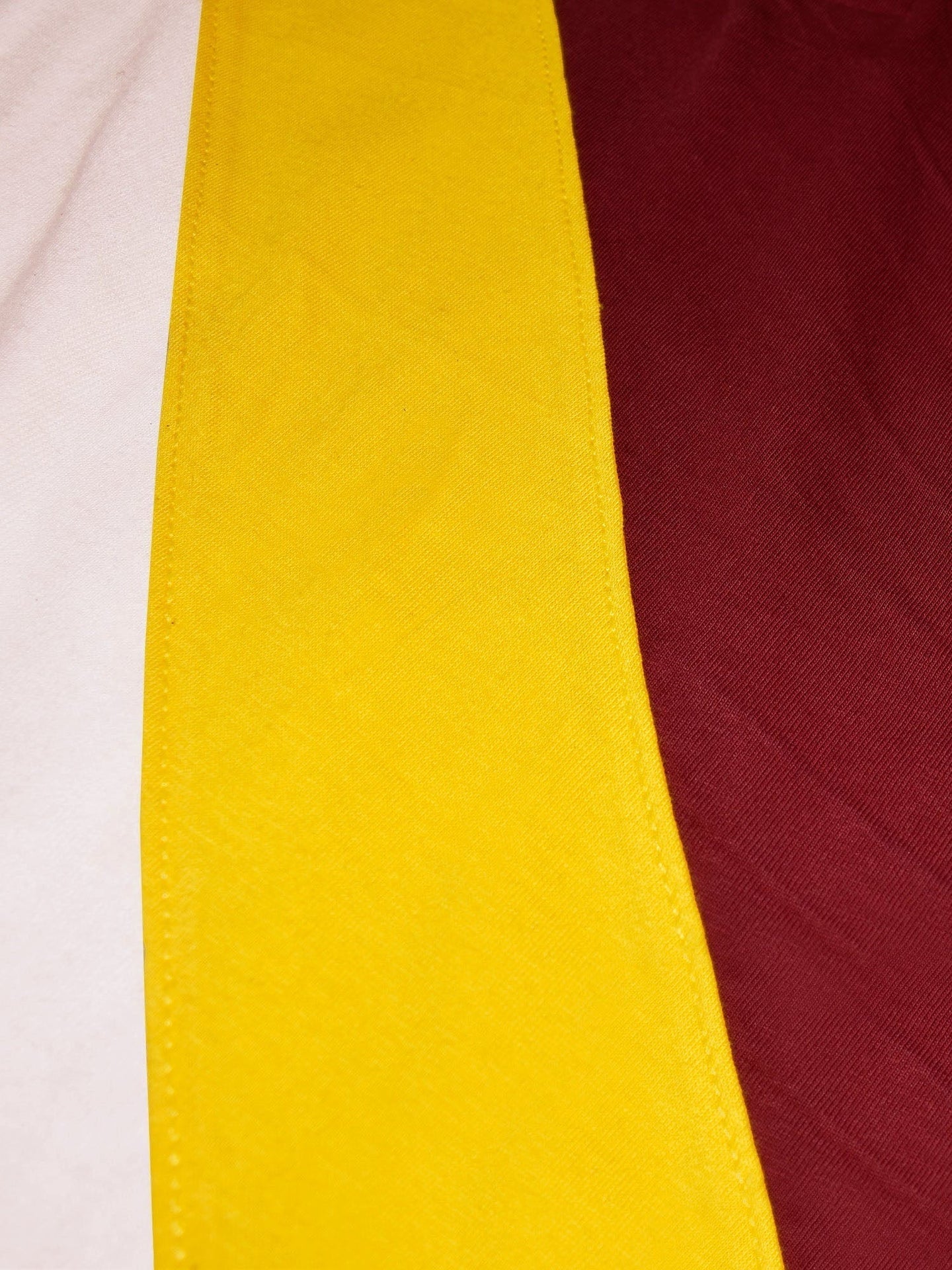 Champion Single Jersey Polo Shirt For Kids-Peach with Yellow & Red-SP1702/RT2412