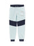Drift King Slim Fit Terry Fleece Jogger Trouser For Kids-Light Sky With Assorted Panel-SP875