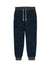 Mango Fleece Slim Fit Jogger Trouser For Kids-Dark Navy With Allover Camouflage-SP1249