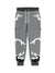 Drift King Slim Fit Terry Fleece Jogger Trouser For Kids-Grey With Print-SP911