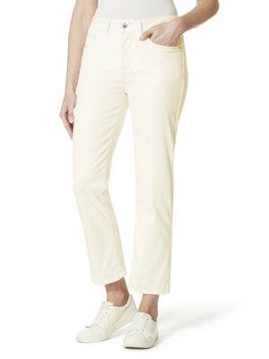 Dubai Classic Regular Fit Stretch Cotton Denim For Ladies-wheat-SP2454