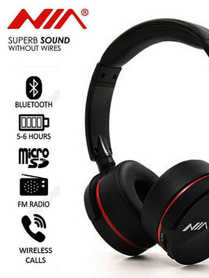 NIA Q6 Bluetooth Wireless Headphone-BE1941/BR14092