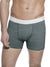 Bass Boxer Shorts For Men-Slate Grey Melange with Lines-SP2798